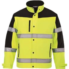 PW2 Hi Vis Two Tone Softshell Jacket PW2 Hi Vis Two Tone Softshell Jacket