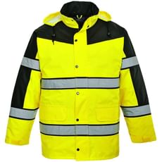 Oxford Weave 300D Class 3 Two Tone Hi Vis Jacket