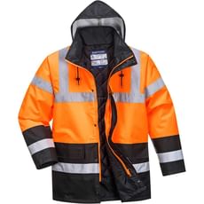 Oxford Weave 300D Class 3 Hi Vis Two Tone Traffic Jacket