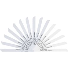 Sealey 15 Piece Mixed Air Saw Blades Set