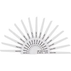 Sealey 15 Piece Mixed Air Saw Blades Set
