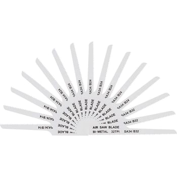 Sealey 15 Piece Mixed Air Saw Blades Set