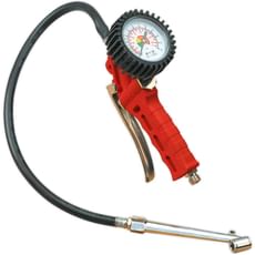 Sealey Professional Push On Tyre Inflator and Dial Gauge