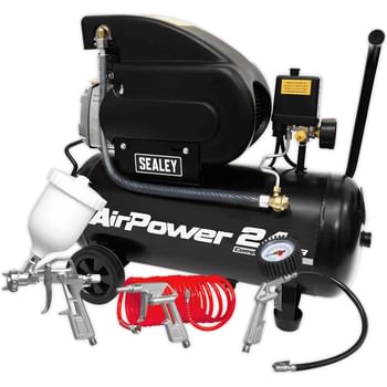 Sealey SAC2420APK Direct Drive Air Compressor 24 Litre