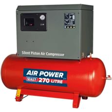 Sealey SAC42755BL Low Noise Air Compressor 270 Litre