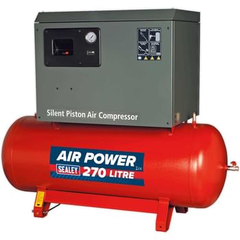 Sealey SAC42755BL Low Noise Air Compressor 270 Litre