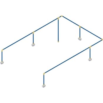 Sealey Sharkbite Speedfit 5 Drop Air Supply System Kit 36 metre
