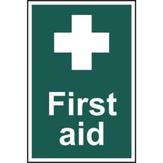 Scan First Aid Sign