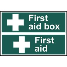 Scan First Aid Box / First Aid Sign