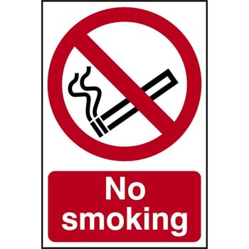 Scan No Smoking Sign