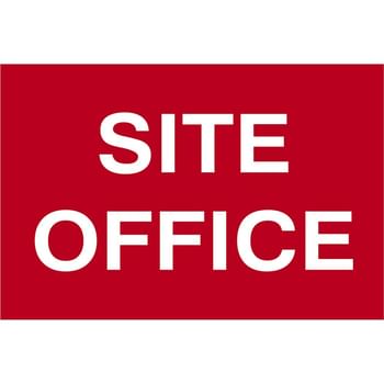 Scan Site Office Sign