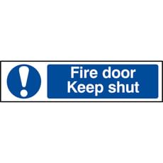 Scan Fire Door Keep Shut Sign Scan Fire Door Keep Shut Sign