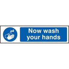 Scan Now Wash Your Hands Sign