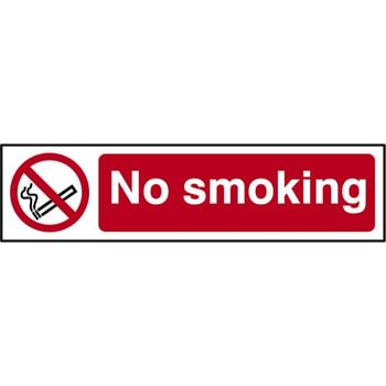 Scan No Smoking Sign