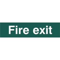 Scan Fire Exit Sign Scan Fire Exit Sign