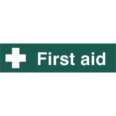 Scan First Aid Sign