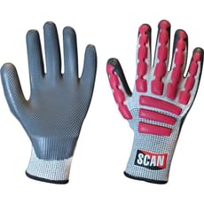 Scan Anti Impact Latex Cut 5 Gloves