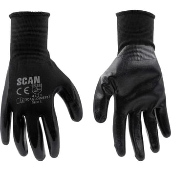 Scan Nitrile Seamless Inspection Gloves