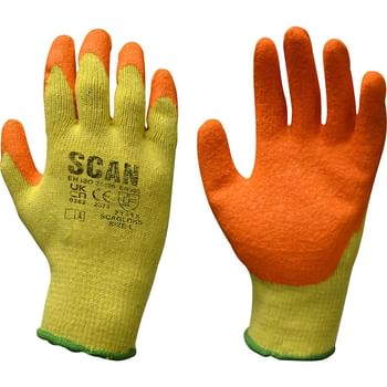 Scan Knit Shell Latex Palm Gloves