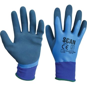 Scan Waterproof Latex Gloves