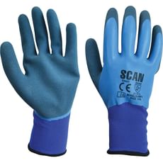 Scan Waterproof Latex Gloves
