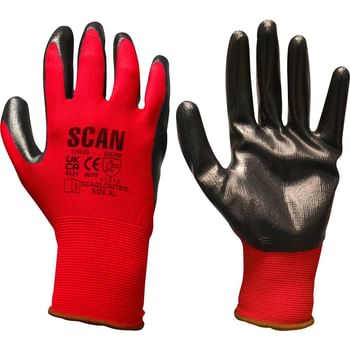 Scan Palm Dipped Nitrile Gloves