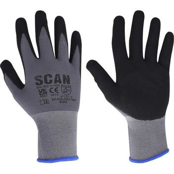 Scan Breathable Microfoam Nitrile Gloves