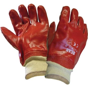 Scan PVC Knitwrist Glove