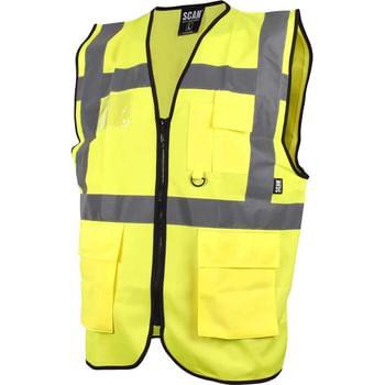 Scan Hi Vis Utility Waistcoat
