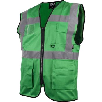 Scan Hi Vis Utility Waistcoat