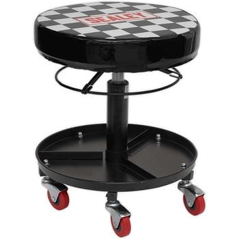 Sealey SCR15 Height Adjustable Mechanics Seat