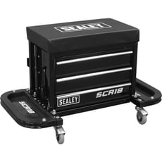Sealey Mechanics Rolling Tool Box Seat Black