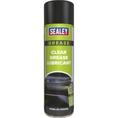 Sealey Clear Grease Lubricant Spray
