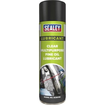 Sealey Multipurpose Clear Fine Oil Lubricant