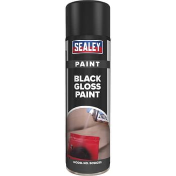 Sealey Gloss Aerosol Spray Paint Pack of 6
