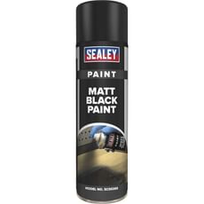 Sealey Matt Aerosol Spray Paint Pack of 6
