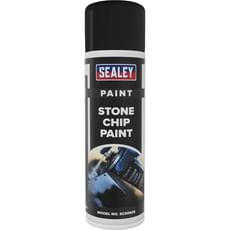 Sealey Stone Chip Protective Aerosol Spray Paint Pack of 6