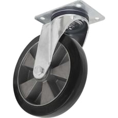 Sealey Heavy-Duty Rubber Swivel Castor Wheel