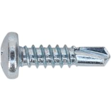 Sealey Pan Head Phillips Zinc Plated D7504N Self Drilling Screws