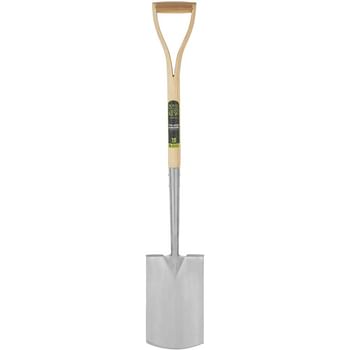 Kew Gardens Treaded Stainless Steel Digging Spade