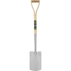 Kew Gardens Treaded Stainless Steel Digging Spade Kew Gardens Treaded Stainless Steel Digging Spade