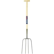 Spear and Jackson Manure Fork Hardwood Shaft