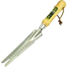 Kew Gardens Stainless Steel Serrated Planting and Weeding Tool