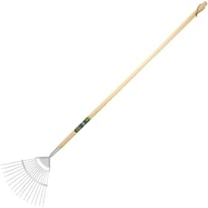 Kew Gardens Stainless Steel Neverbend Flexo Rake 1.3m