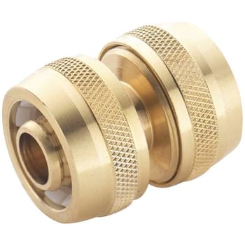 Spear and Jackson Brass Hose Repair Connector