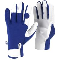 Kew Gardens Leather Palm Gardening Gloves