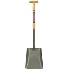 Spear and Jackson Neverbend Solid Socket Square Mouth Contractors Shovel
