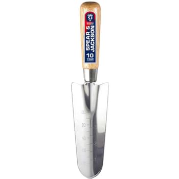 Spear and Jackson Neverbend Stainless Steel Hand Transplanting Trowel