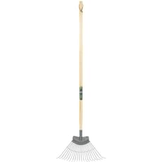 Kew Gardens Carbon Steel Heavy Duty Lawn Rake