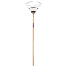 Spear and Jackson Neverbend Stainless Steel Flexo Lawn Rake